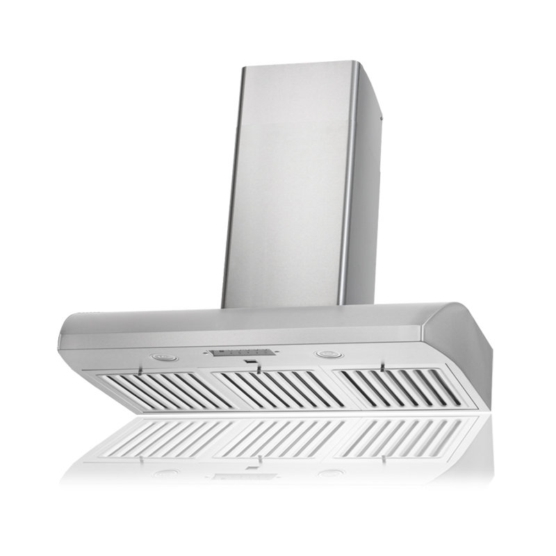 KOBE 35.75" 680 CFM Ducted Wall Mount Range Hood in Stainless Steel