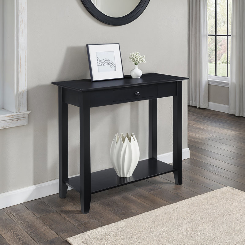 Carbin 31.5'' Console Table, Gray, 30" H x 31.5" W x 14" D
