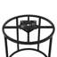 Tabouret de bar 26 "sculptural moderne avec structure cylindrique en métal-1878317487