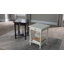 Baxton Studio Niklas Nightstand With Twisted Legs - 1-Drawer Bedroom Side Table With Storage Shelf, White-1706417976