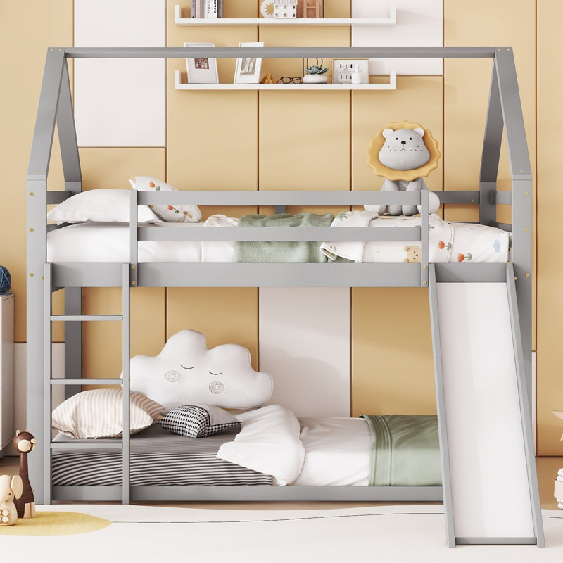 Bed, European Double (140 x 200 cm), Grey