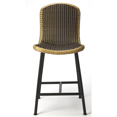 Counter Stool with Metal Frame