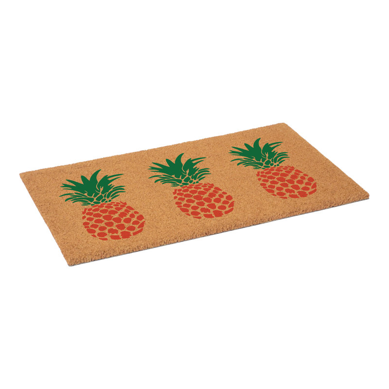 Paillasson Southern Pineapple Trio, Ananas tropical