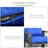 Ensemble de conversation en rotin de trois articles avec coussins