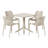 4-Person Outdoor Square Dining Set-1209849098
