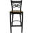 Cyrille 'X'' Back Metal Restaurant Barstool-1090846823-1108463366