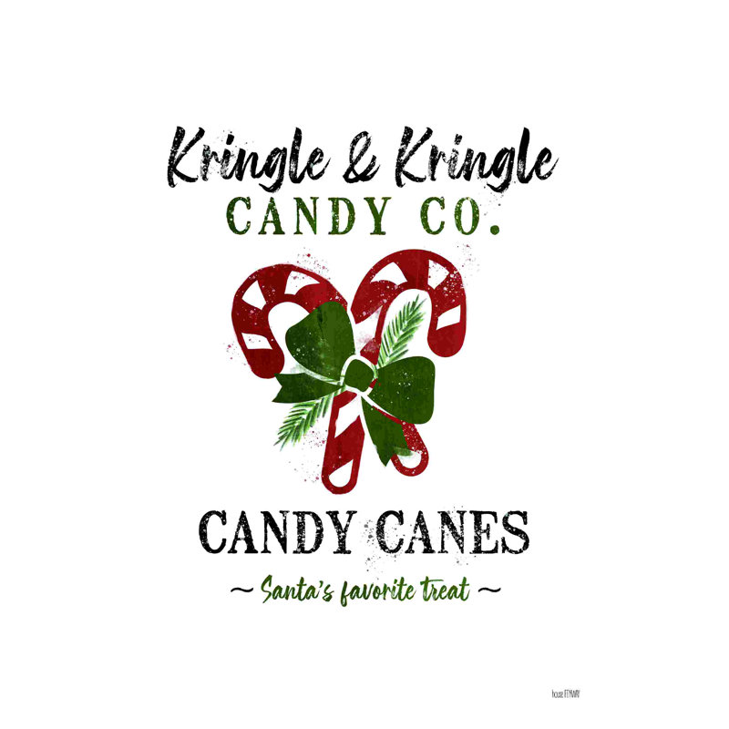 Kris Candy Co. 2885037, H 18 po x l 12 po, Non, Toile tendue
