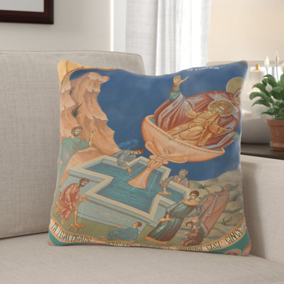 Flemington Outdoor Reversible Throw Pillow