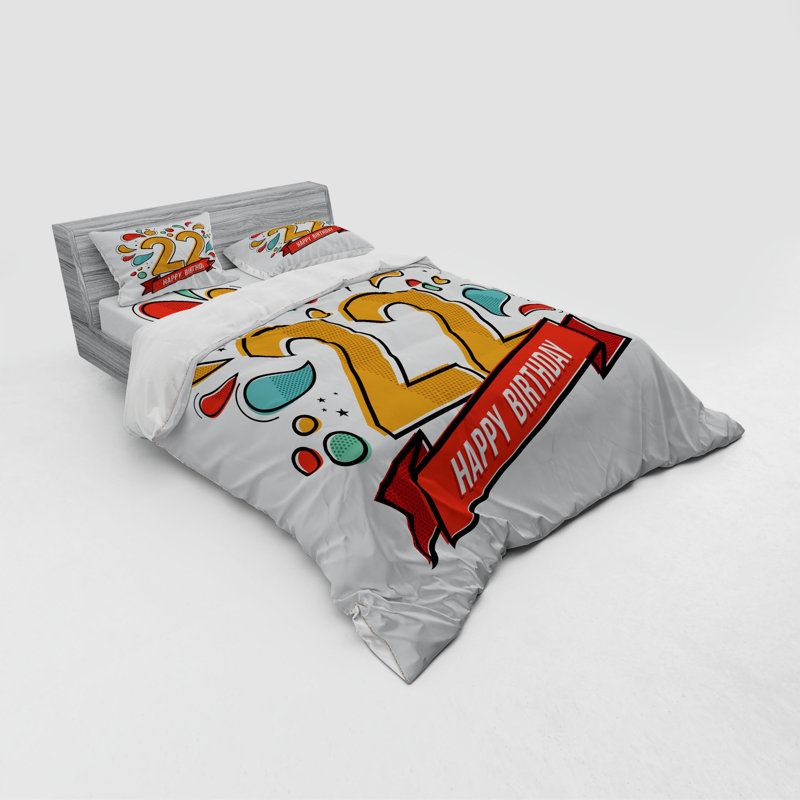 Polyester Duvet Cover, Queen Duvet Cover + 3 Additional Pieces