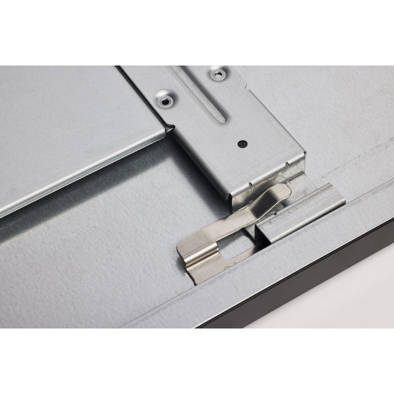 Black and White Aluminum LED Linear Downlight, 24 Inches