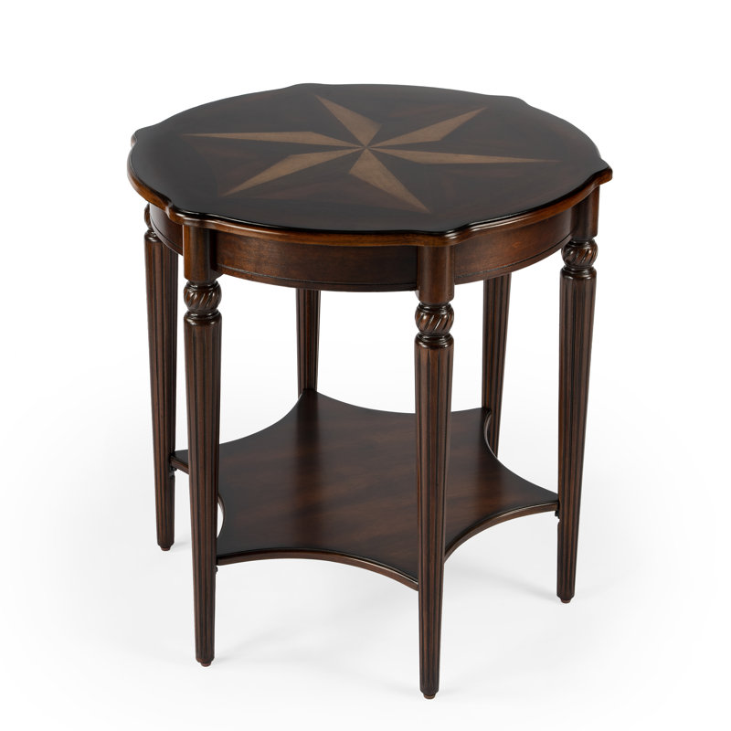 Bainbridge Round Side Table, Cherry