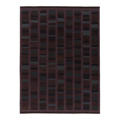 Scandinavian Wool Geometric Area Rug
