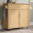 Kitchen Island With Spice Rack And Storage Cabinet - Rolling Cart With Drawers To Use As Coffee Bar, Microwave Stand, Or Storage-1495798119