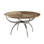 Echoes Walnut and Oak Round Solid Wood Top Dining Table