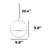 Gidon Metal Hanging Planter