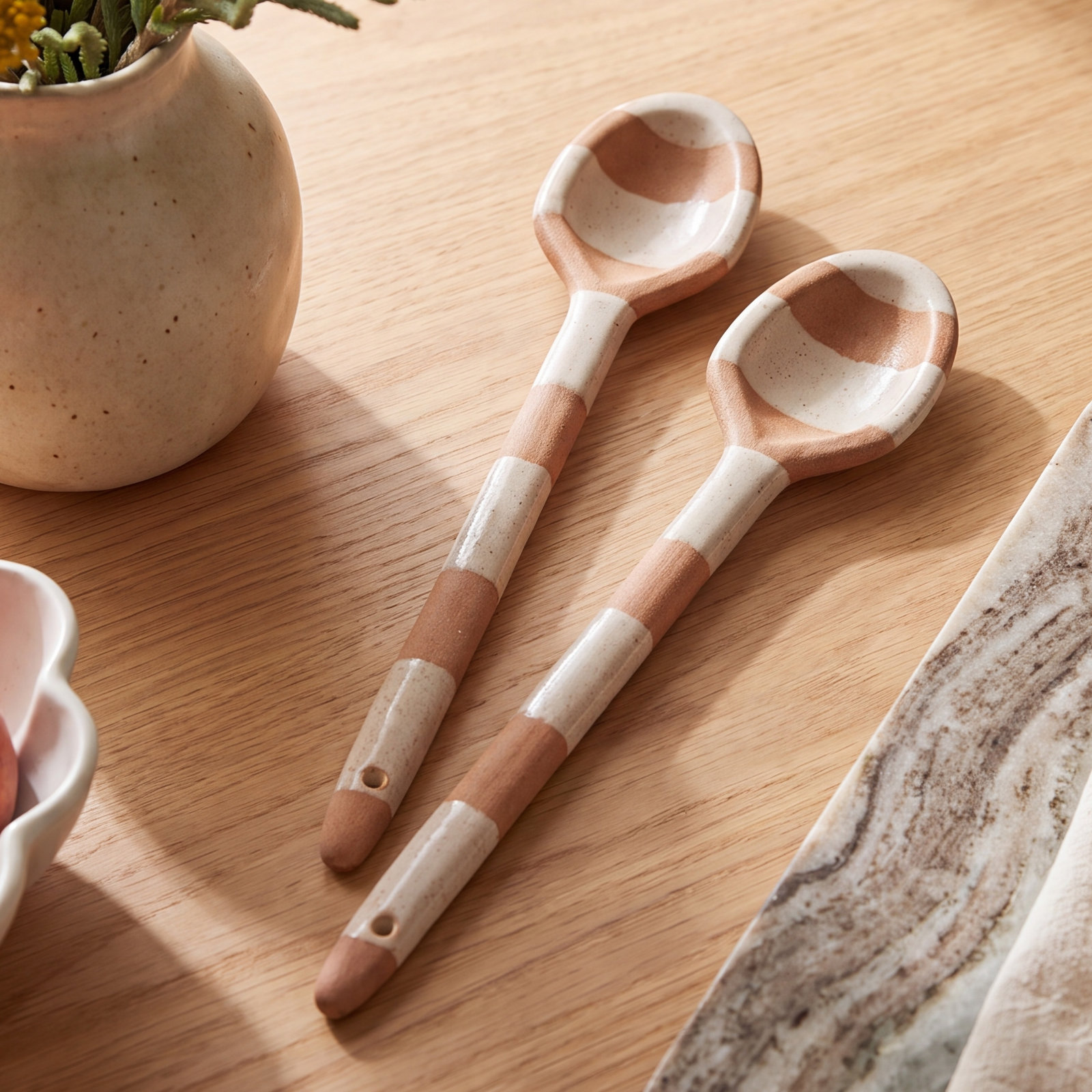 Jettie Ceramic Spoon Set