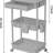 Carts With Wheels Handles Hanging Cups Hooks For Office,-1437164023