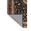 Tapis persan noir lavable à la machine-360221061