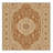 Machine Washable Paizlea Traditional Floral Rug in Brown – Beige Binding-1522847418