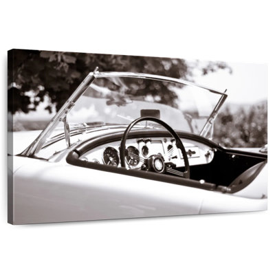 Mehar Sports Car Dashboard Monochrome