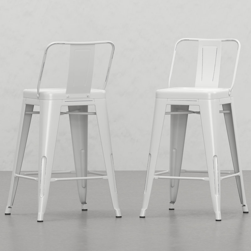 Tabouret à hauteur de comptoir 24 po Keeley (ensemble de 2)