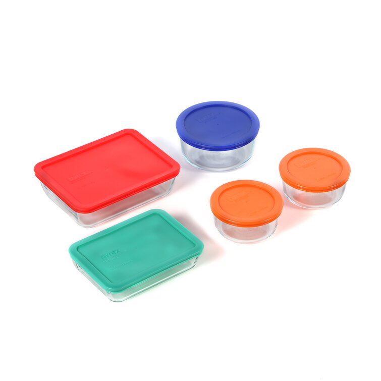 Pyrex Dish 5 Food Storage Container Set & Reviews