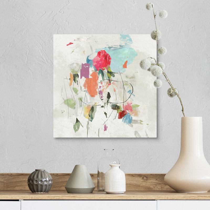 Spread Love II par PI Studio - reproduction d'art sur toile, Toile tendue, H 12 po x l 12 po x P 1,25 po