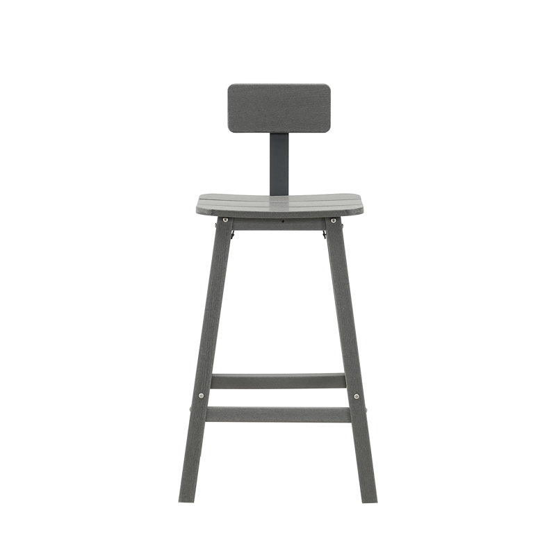 Tabouret de bar 28,74 po Pelemon, Gris