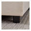 Canapé-lit simple moderne sans accoudoirs avec repose-pieds - siège compact de conception compacte-543331467