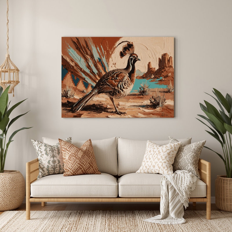 Art mural en métal Southwestern Animals, H 240 po x l 360 po x P 0,05 po