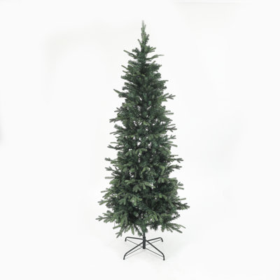 7' Green Fir Artificial Christmas Tree with 250 Clear/White Lights