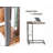Jumelle C Table, storage end table, nightstand with drawer, modern side table-638387861