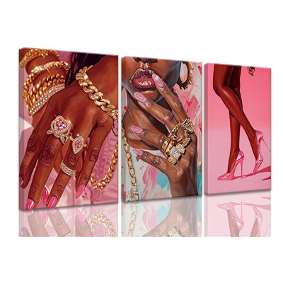 3 Piece Wrapped Canvas Print