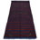 Fafnir One-of-a-Kind Runner 4'3" X 13'2" 1990s Runner Wool Area Rug in Blue