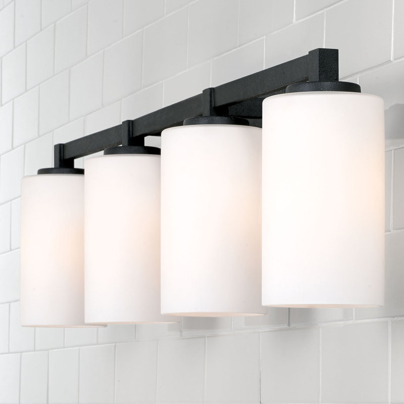 Keeley 4 - Light Dimmable Vanity Light, White