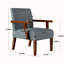 Ensemble de 2 chaises avec cadre en bois-1469879494
