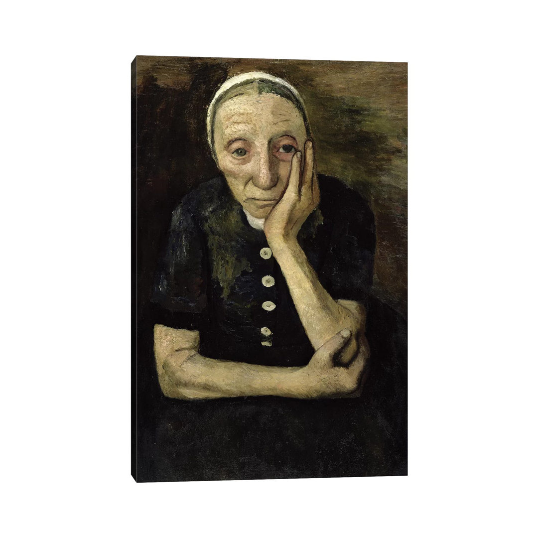 The Old Farmer, 1903 by Paula Modersohn-Becker - Wrapped Canvas Painting