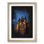 Lincoln Cathedral In England Paint Splash - Picture Frame Graphic Art-56922884-56922886