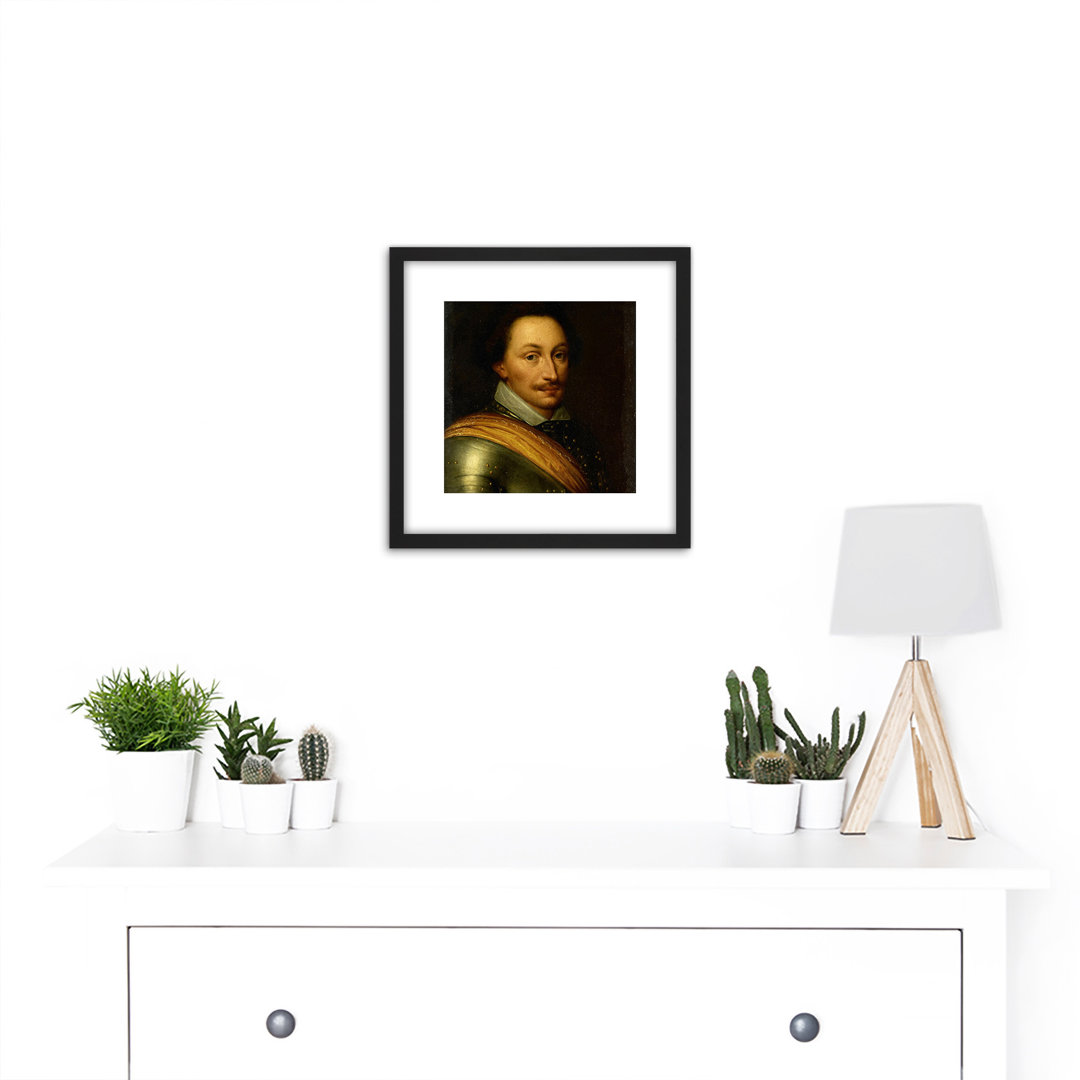 Portrait Philip Count Of Nassau Governor - Single Picture Frame Painting
