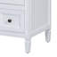 Meuble-lavabo de 30 pouces avec lavabo en céramique, trois tiroirs et deux tablettes de porte-107087959
