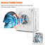 Winado 2.6 Cubic Feet Vented Electric Stackable Dryer