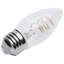 4 Watt B11 LED Reminiscent Flex Gray Coil Filament E26 3000K 120 Volt-314121309