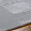 Tapis taupe en laine touffeté à la main Raki-759372203