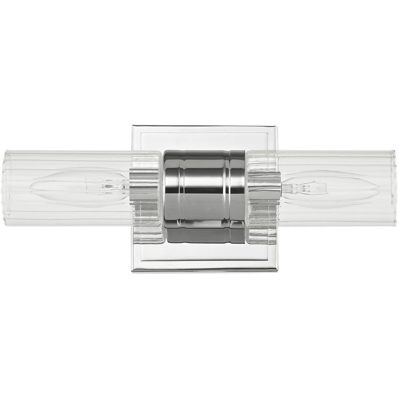 Midtown 2 - Light Vanity Light, Polished Chrome