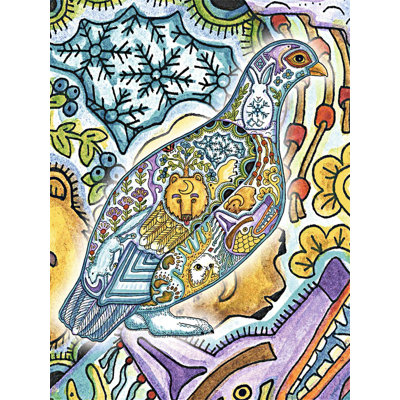 Couverture en coton ptarmigan