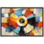 Œuvre de disque vinyle, images de musique rétro, impression sur toile encadrée-126030866-126030870
