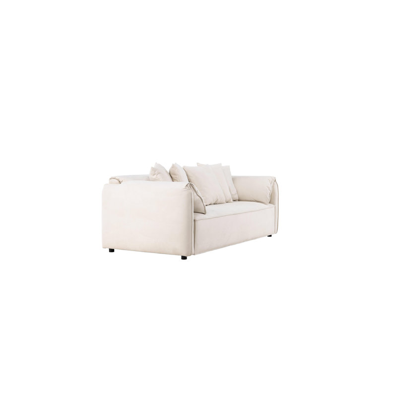 Niston Wood 202cm Reception Sofa