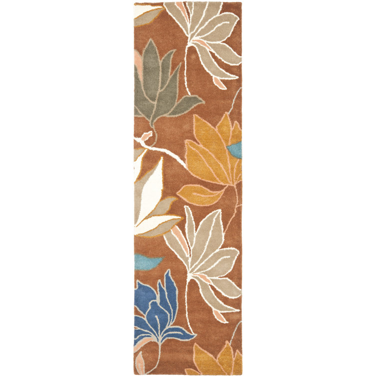 Carolette Hand Tufted Wool Floral Rug