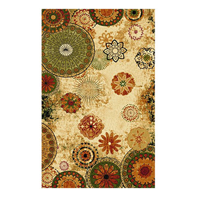 Derlyum Floral Indoor Rug