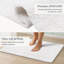  Tapis de bain réversible en coton biologique - 3000 g / m², certifié GOTS, ultra épais et super absorbant | Tapis de salle de bain doux, moelleux et à séchage rapide-2109328278-2109328277